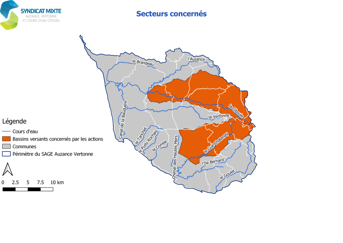 Secteurs concernés - BV prio C-G
