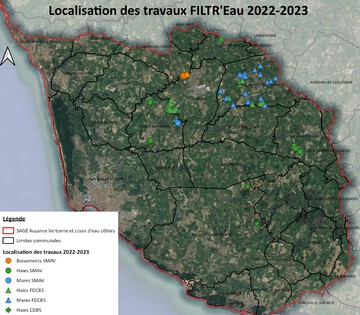 carte projet travaux